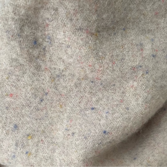 Madewell Beige Wool Winter Blanket Scarf - Picture 9 of 10